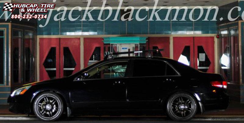 vehicle gallery/honda accord niche nr6 m105 17.00X7.00  Anthracite & Milled Spoke wheels and rims