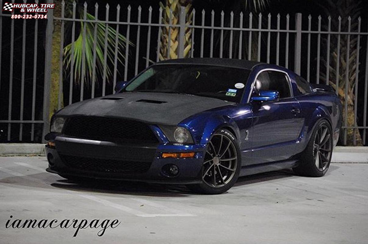 vehicle gallery/ford mustang xd series km691 spin   wheels and rims