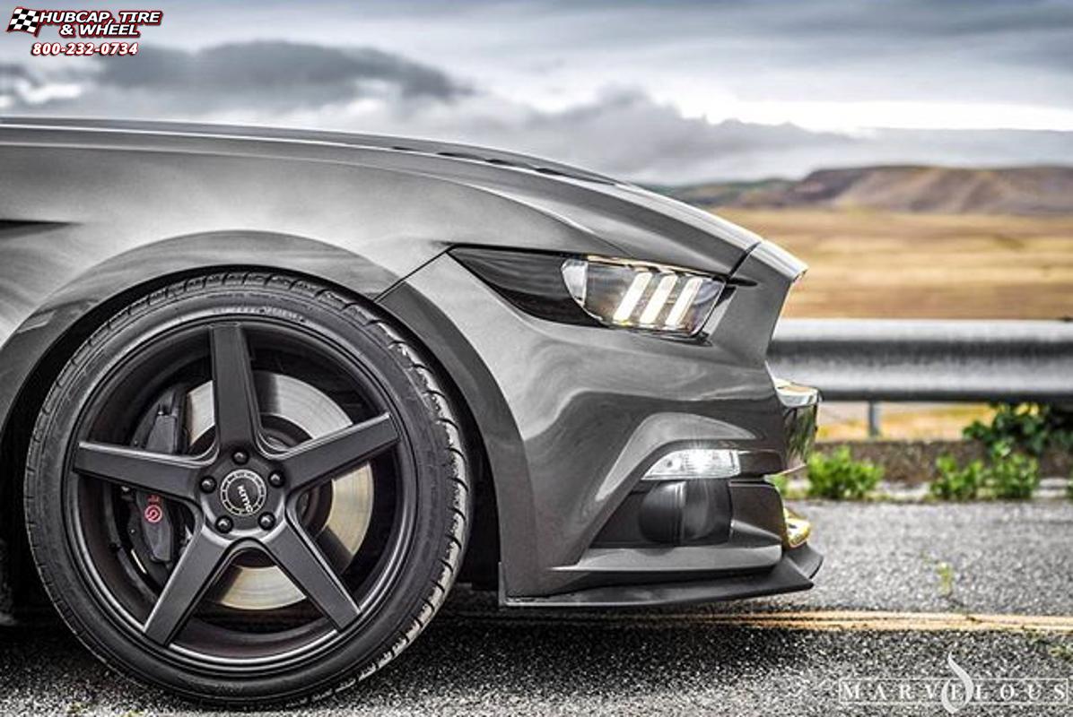 vehicle gallery/ford mustang xd series km685 district   wheels and rims