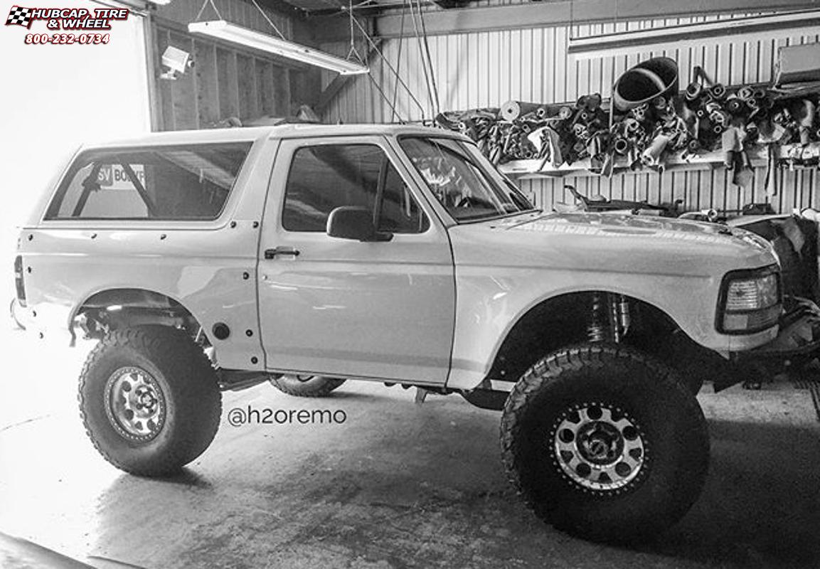 vehicle gallery/ford bronco xd series xd222 enduro beadlock x  Machined wheels and rims