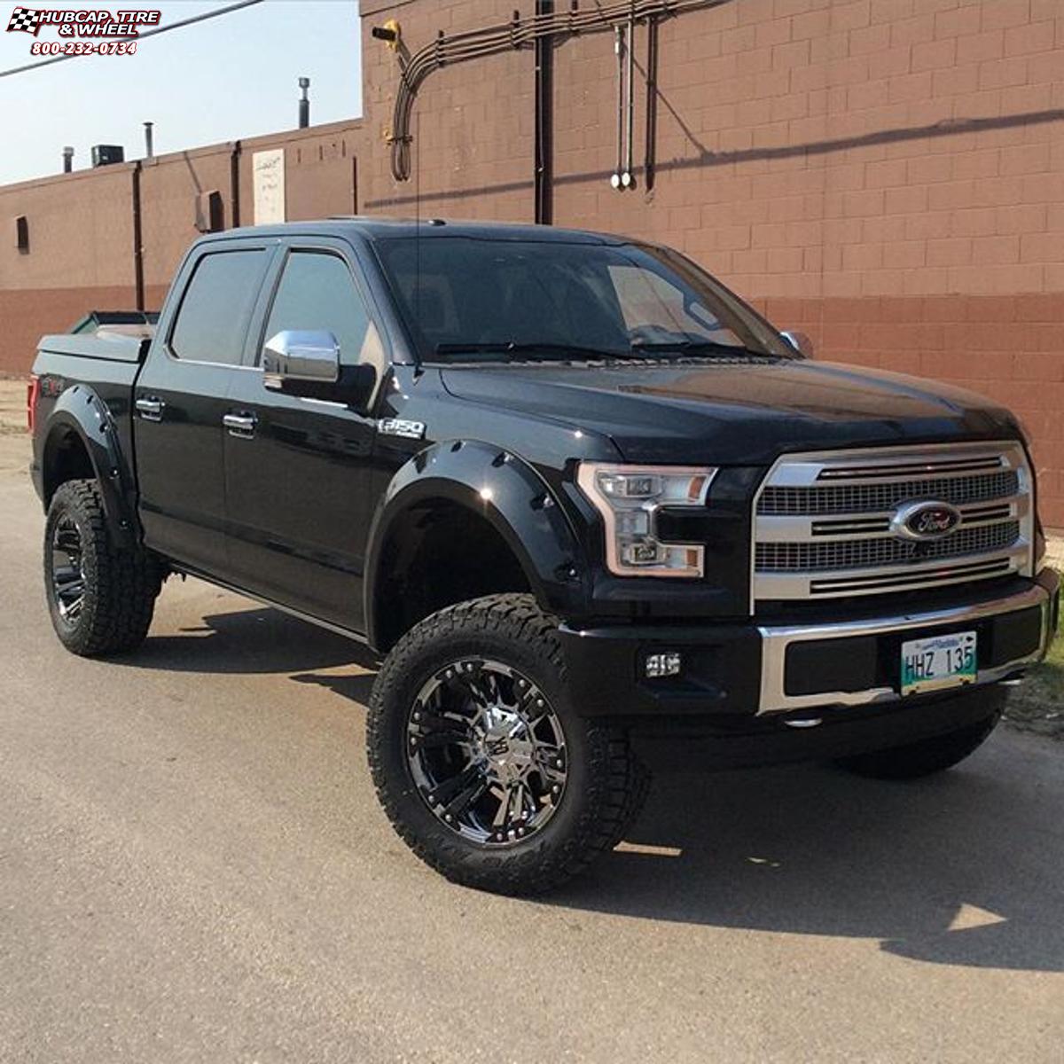 vehicle gallery/ford f 150 xd series xd822 monster ii   wheels and rims