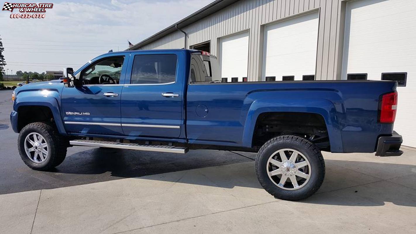 vehicle gallery/gmc sierra 2500 xd series xd823 trap  PVD wheels and rims
