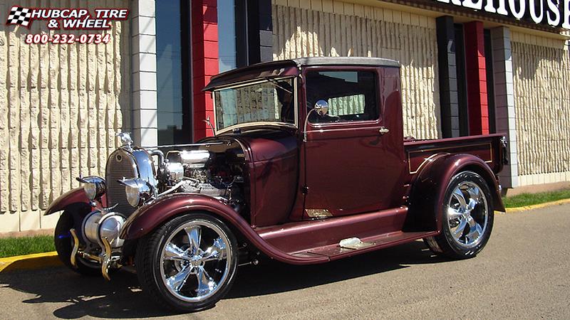 vehicle gallery/1929 ford pickup foose nitrous se f300  Chrome wheels and rims