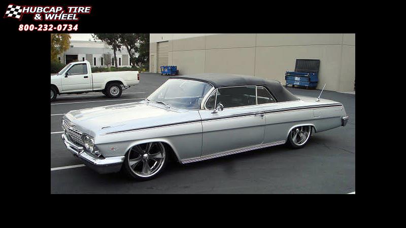 vehicle gallery/1962 chevrolet impala foose nitrous se f300  Chrome wheels and rims