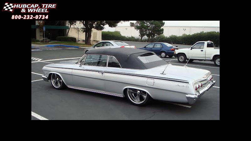 vehicle gallery/1962 chevrolet impala foose nitrous se f300  Chrome wheels and rims