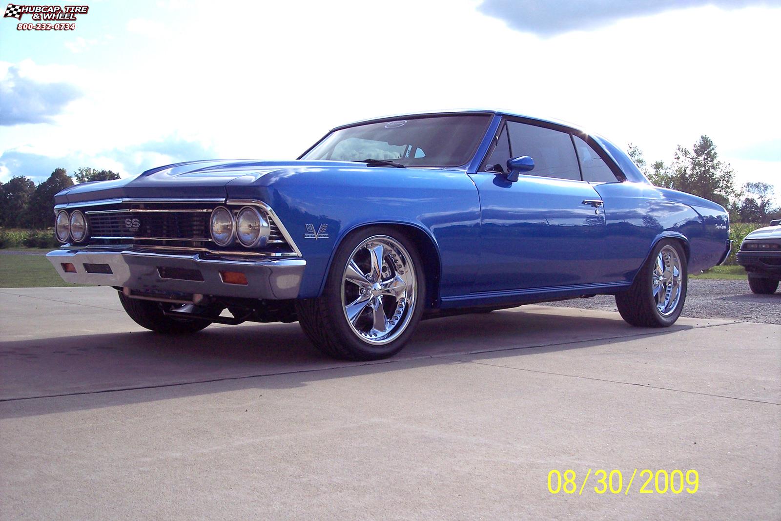 vehicle gallery/1966 chevrolet chevelle foose nitrous se f300  Chrome wheels and rims
