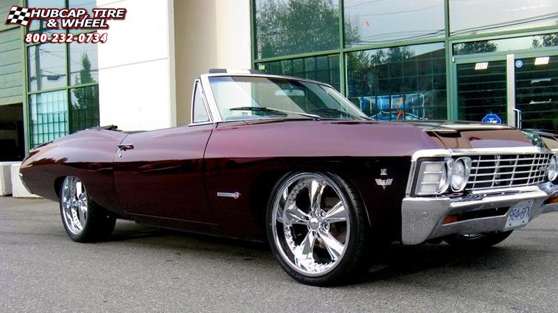 vehicle gallery/1967 chevrolet impala ss foose nitrous se f300  Chrome wheels and rims