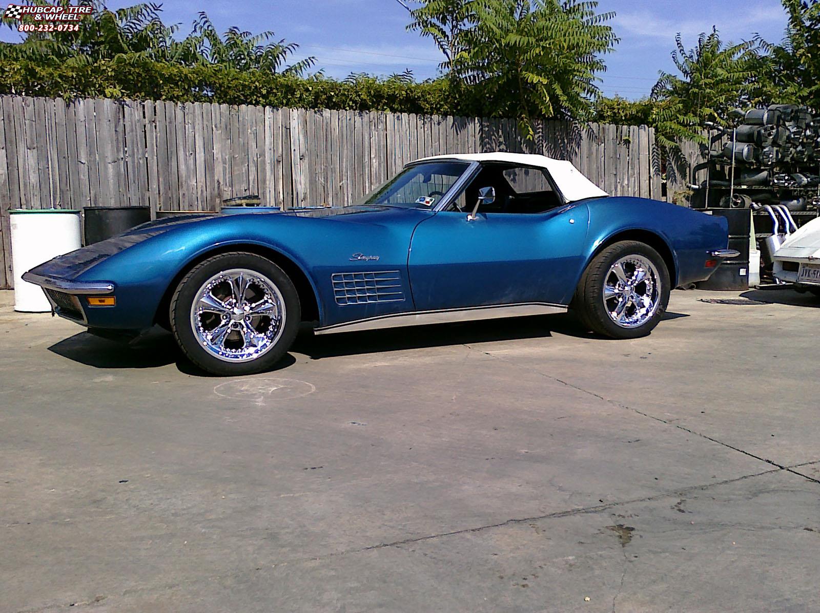 vehicle gallery/1972 chevrolet corvette foose nitrous se f300  Chrome wheels and rims