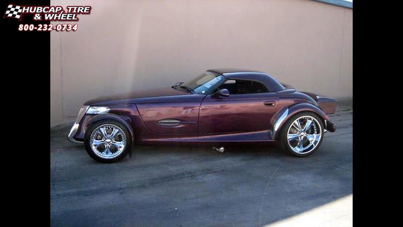 vehicle gallery/1999 plymouth prowler foose nitrous se f300  Chrome wheels and rims