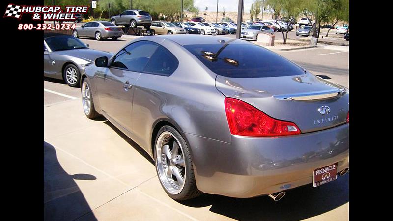 vehicle gallery/2007 infiniti g37 foose nitrous se f300  Chrome wheels and rims