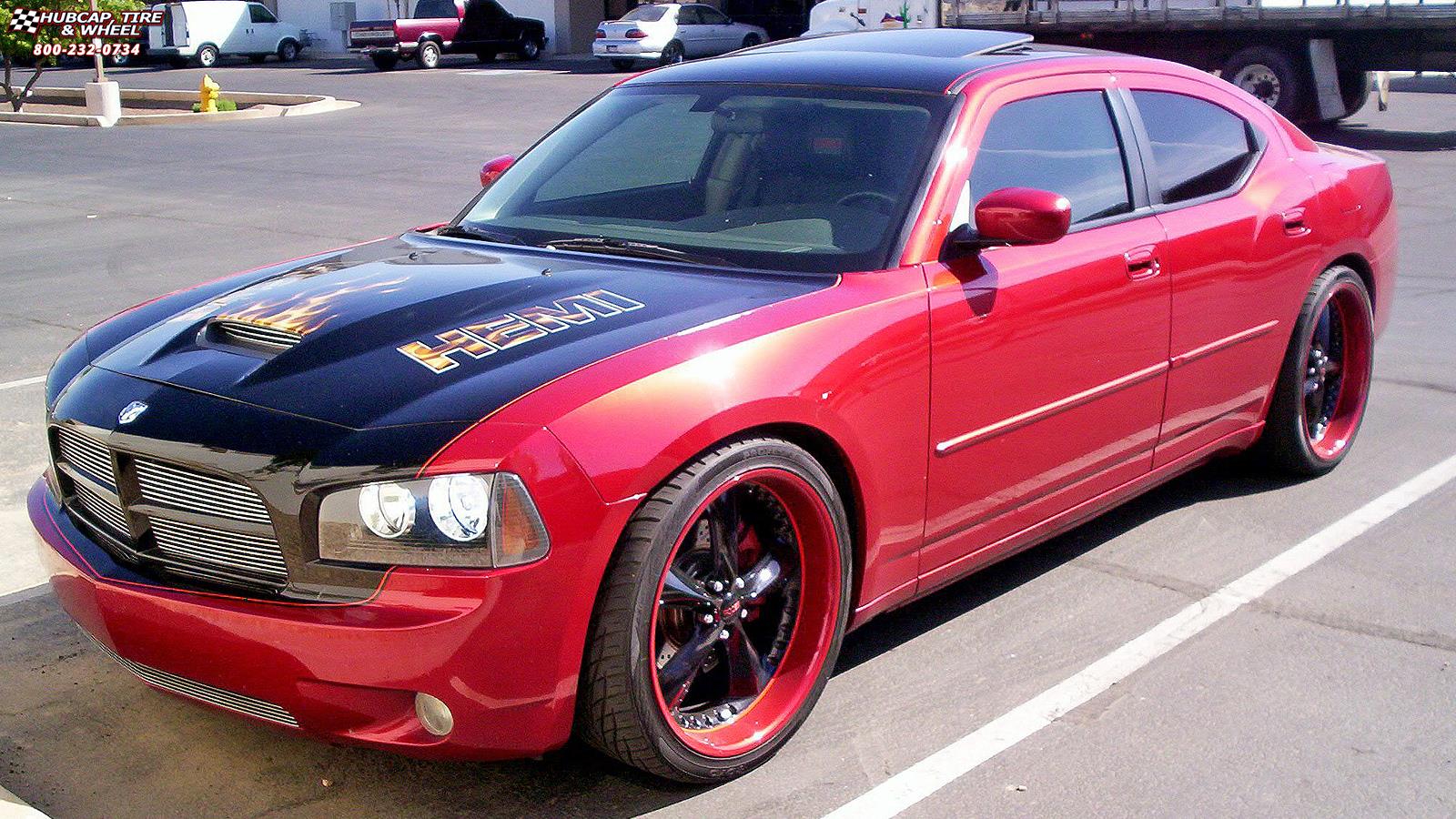 vehicle gallery/2008 dodge charger foose nitrous se f300  Chrome wheels and rims