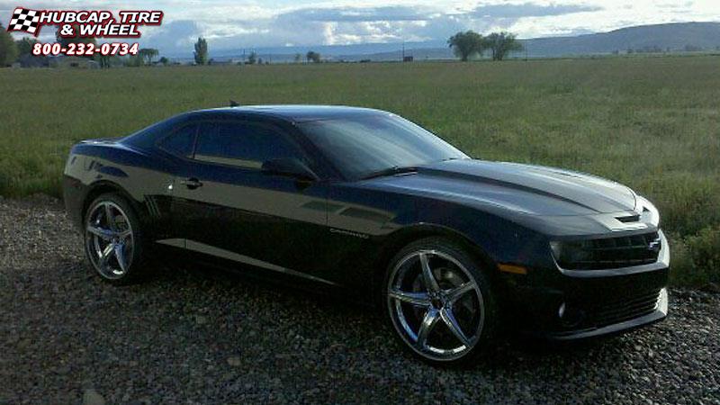 vehicle gallery/2010 chevrolet camaro foose speed f136  Chrome wheels and rims