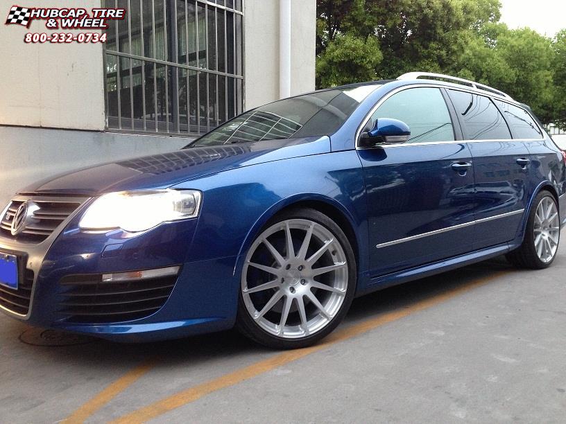vehicle gallery/volkswagen r36 niche spa  Brushed wheels and rims