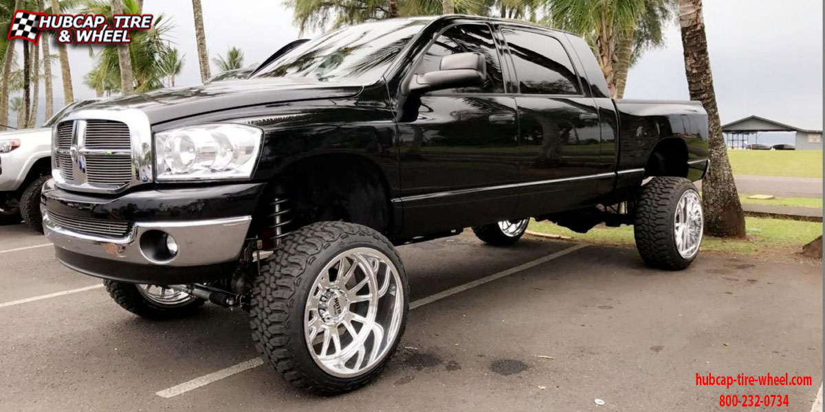 vehicle gallery/2016 dodge ram 2500 mo401 polished 20x10 custom aftermarket truck  Polished wheels and rims