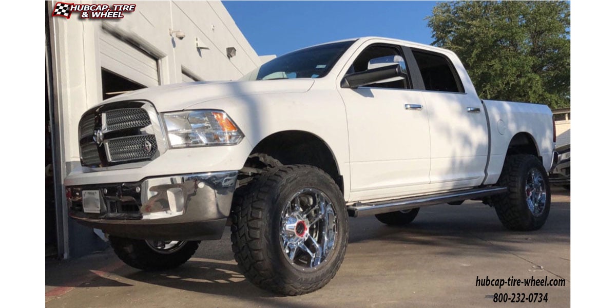 vehicle gallery/2017 dodge ram 1500 xd series xd839 clamp chrome 20x12 custom aftermarket truck  Chrome wheels and rims
