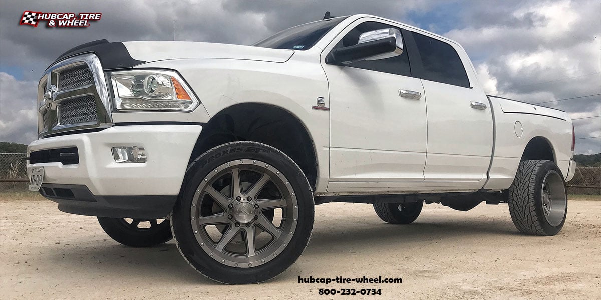 Dodge Ram 2500 Asanti Off Road AB814 Windmill Titanium