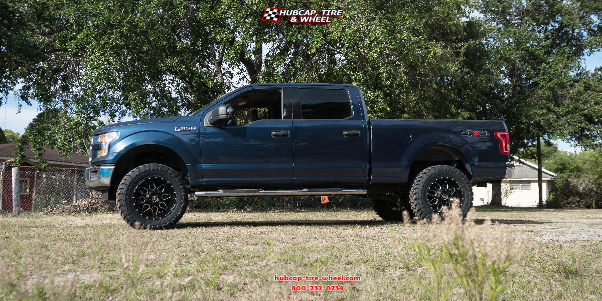 vehicle gallery/2017 ford f 150 xf 202 matte black milled 20x10 custom aftermarket truck  Matte Black Milled wheels and rims