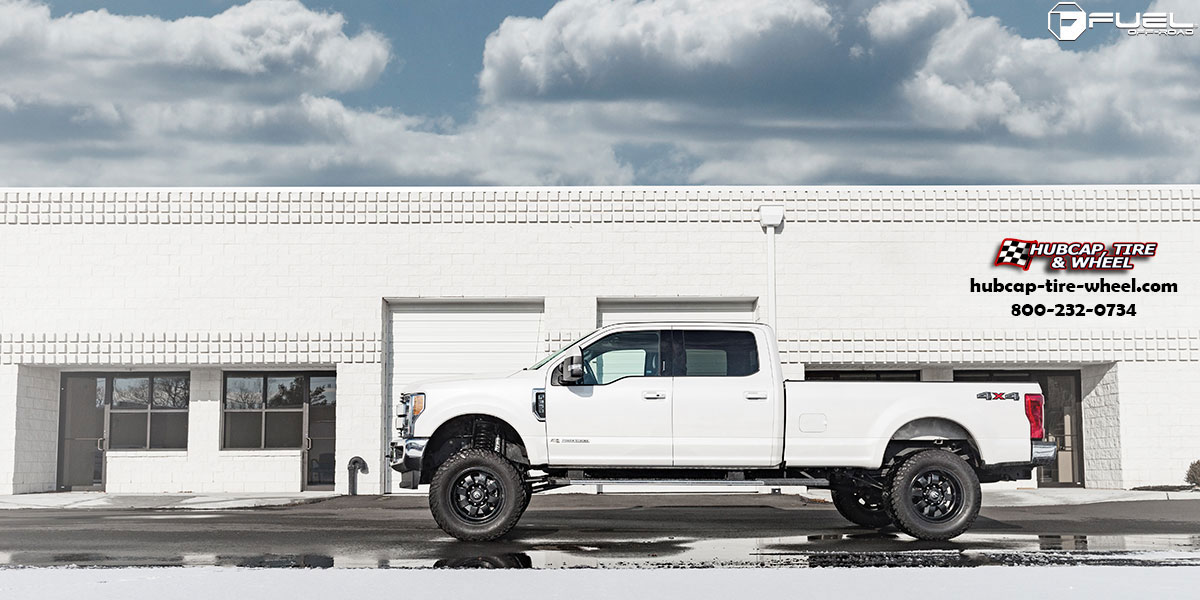 vehicle gallery/ford f 250 super duty fuel baja d626 20x9  Satin Black wheels and rims