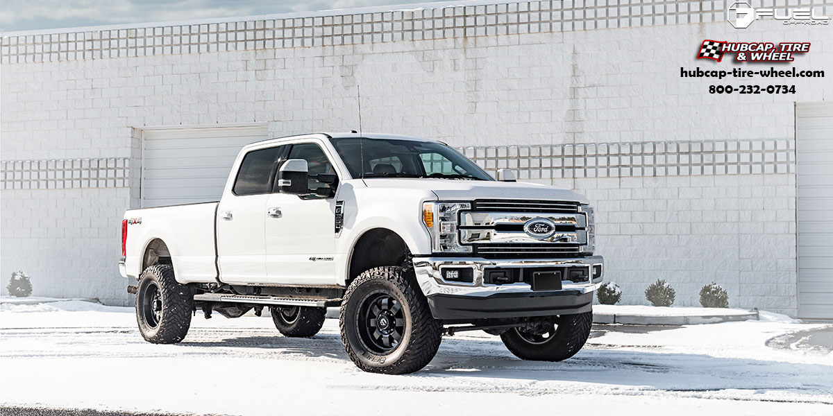 vehicle gallery/ford f 250 super duty fuel baja d626 20x9  Satin Black wheels and rims