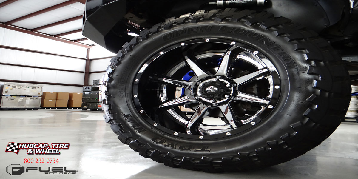 vehicle gallery/2017 ford f 150 fuel d247 rampage chrome center gloss black lip 22x12 custom aftermarket Chrome w/ Gloss Black Lip wheels and rims