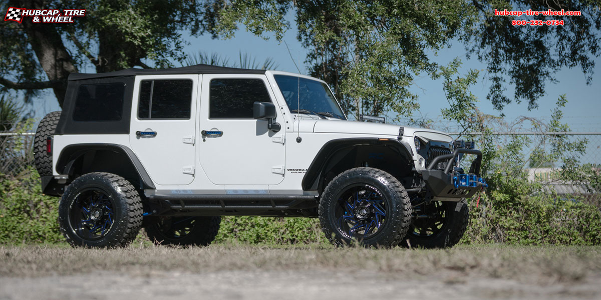 vehicle gallery/2017 jeep wrangler xf 203 black milled 17x9 custom aftermarket truck  Black Milled wheels and rims