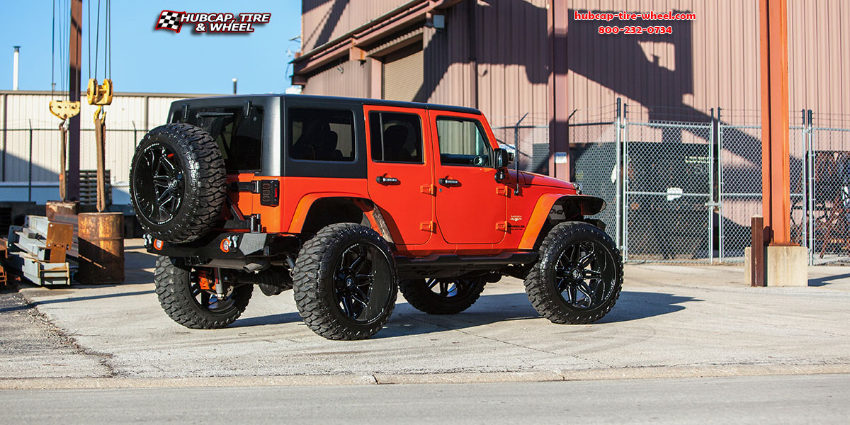 vehicle gallery/2017 jeep wrangler xf 204 matte black 17x9 custom aftermarket truck  Matte Black   wheels and rims