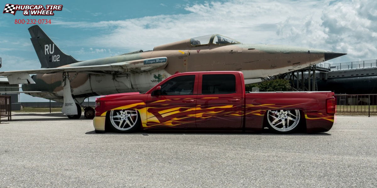 vehicle gallery/2018 chevrolet silverado kmc km400 polished two piece finish 20x12 custom aftermarket  Polished wheels and rims