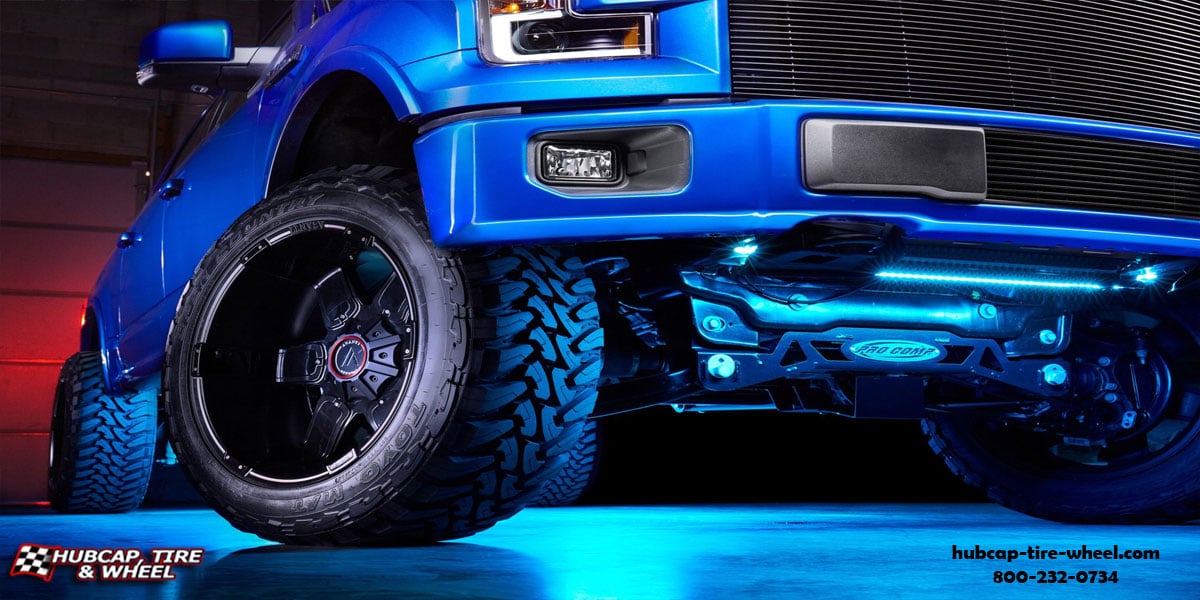 vehicle gallery/2018 ford f 150 asanti offroad ab811 warthog satin black milled gloss accents 20x10 custom aftermarket truck Satin Black Milled w/ Gloss Black Accents wheels and rims