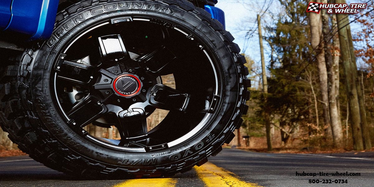 vehicle gallery/2018 ford f 150 asanti offroad ab811 warthog satin black milled gloss accents 20x10 custom aftermarket truck Satin Black Milled w/ Gloss Black Accents wheels and rims