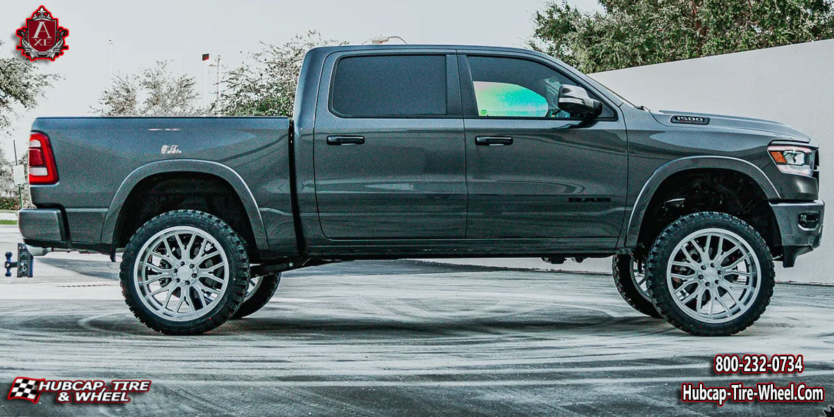 2020 dodge ram 1500 ax61 compression forged silver brushed milled mirror lip 24x12 custom wheels aftermarket rims.html Silver Brushed Milled w/ Mirror Lip wheels and rims