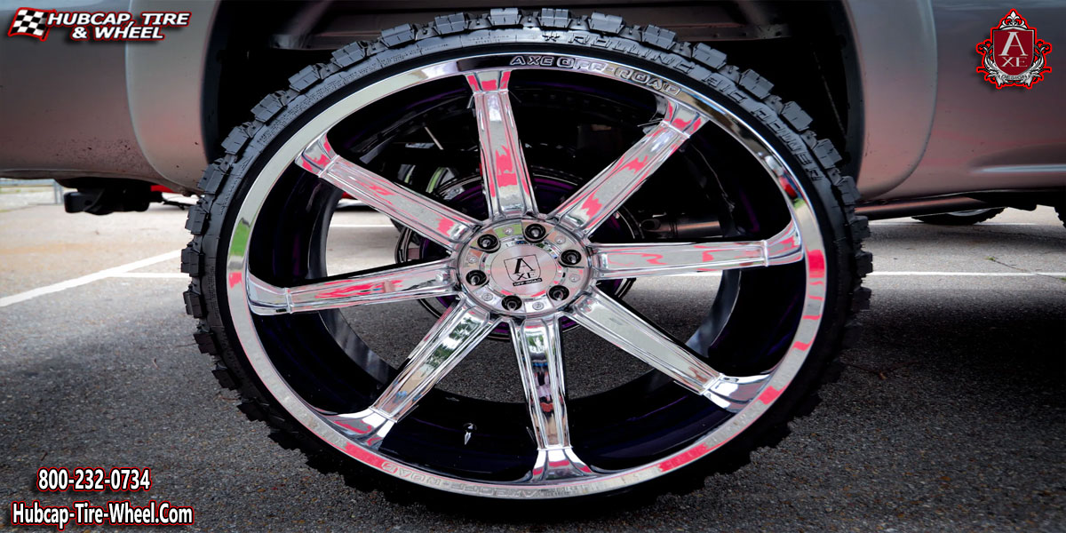 2020 gmc sierra axe off road artemis chrome 26x14 custom wheels aftermarket rims.html Chrome wheels and rims
