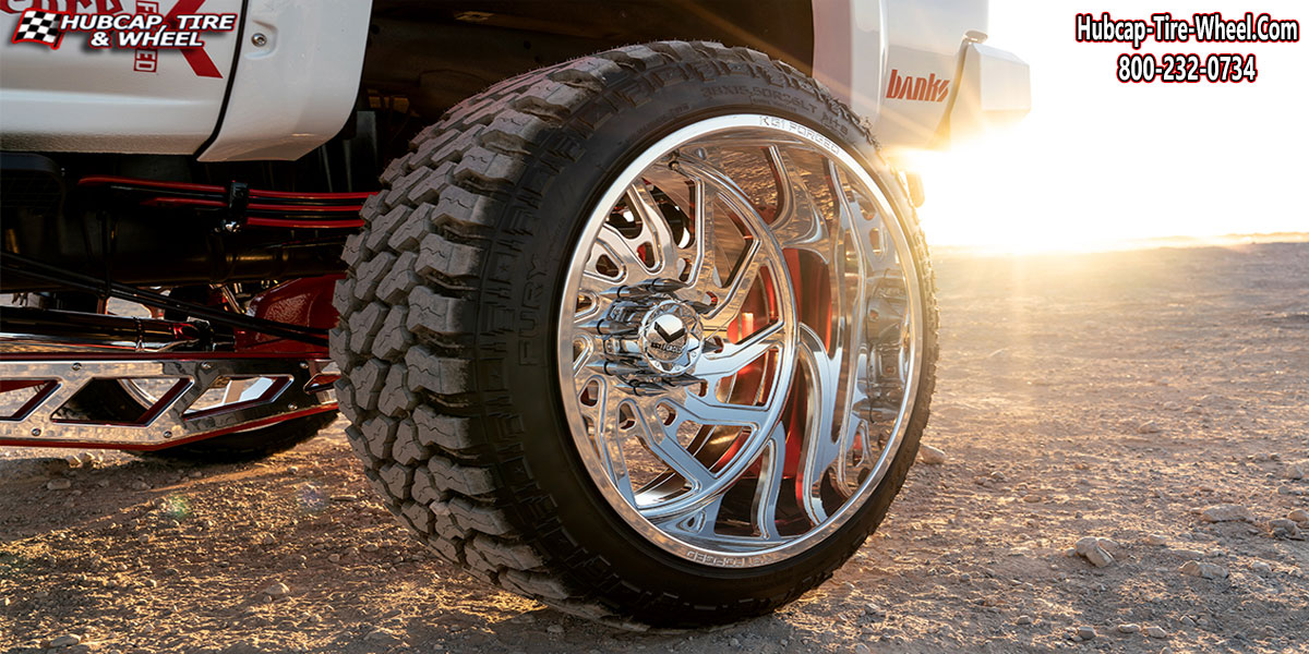 2021 chevy silverado kg1 forged bounty kf006 polished 26x16 aftermarket custom rims wheels.html Polished wheels and rims