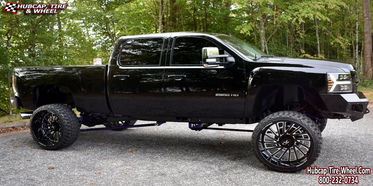 2021 chevy silverado kg1 forged kc003 revile concave gloss black machined 26x16 aftermarket custom rims wheels.html Gloss Black Machined wheels and rims