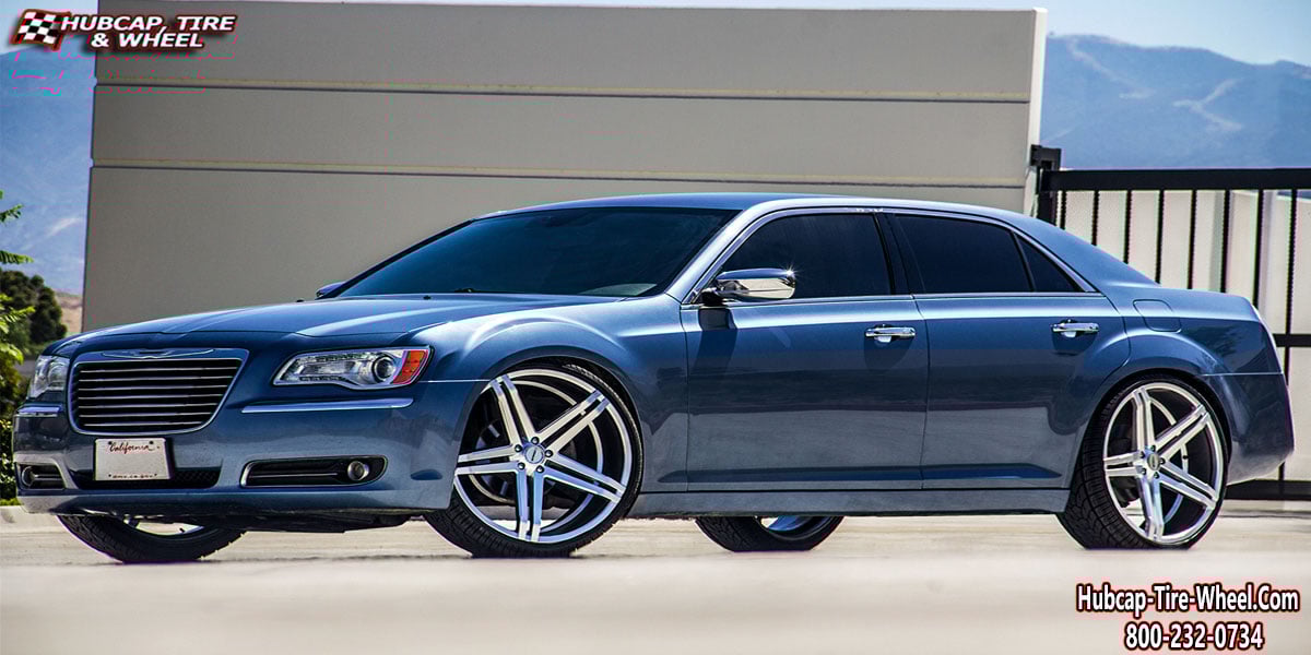 2021 chrysler 300 c strada domani chrome 20x85 aftermarket custom rims wheels.html Chrome wheels and rims