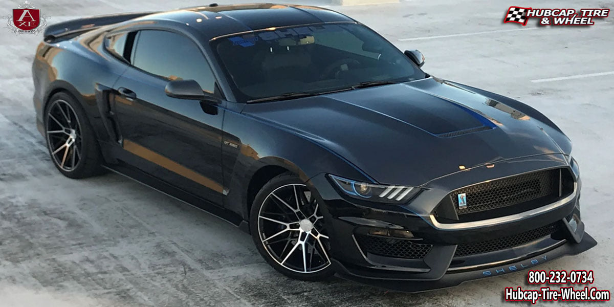 2021 ford mustang axe cf1 black machined face 20x105 custom wheels aftermarket rims.html Black Machined Face wheels and rims