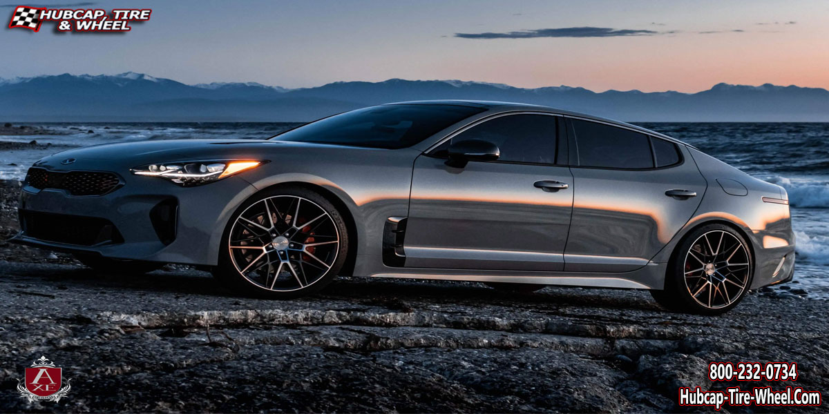 2022 kia stinger axe cf1 black machined face 20x9 custom wheels aftermarket rims.html Black Machined Face wheels and rims