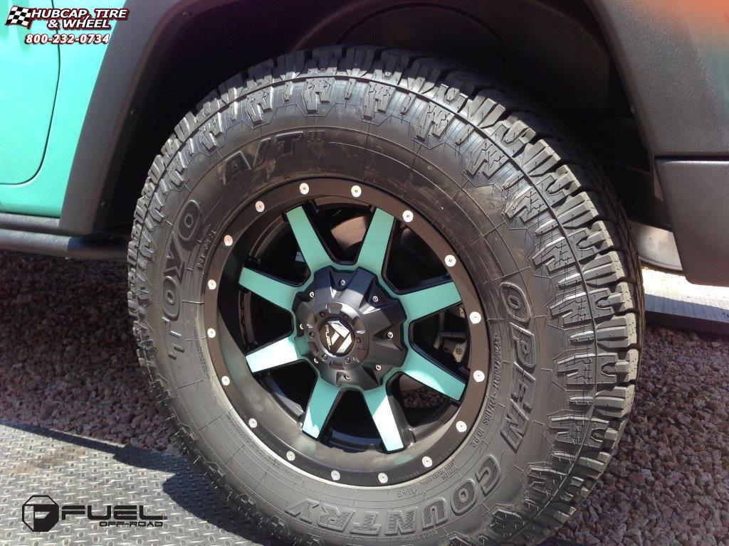 vehicle gallery/jeep wrangler fuel havok d547 17X9  Chrome wheels and rims