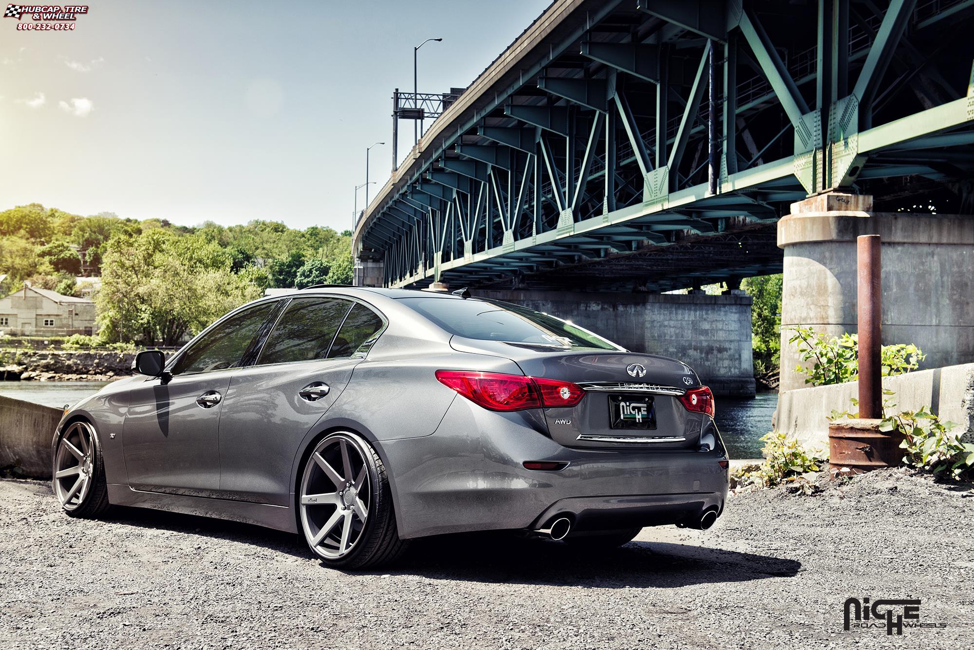 Infiniti Q50 Niche Verona M149 Wheels Anthracite