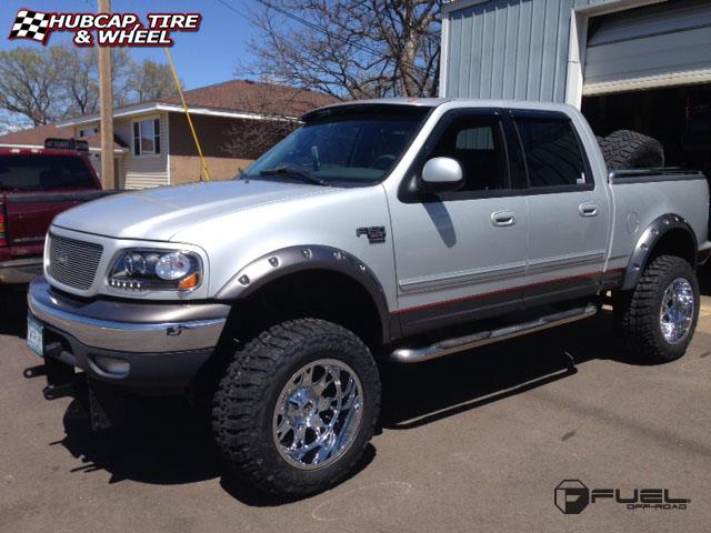 vehicle gallery/ford f 150 fuel throttle d512 20X12  Chrome wheels and rims