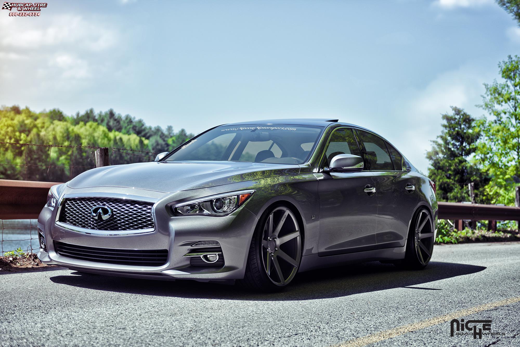 Infiniti Q50 Niche Verona M149 Wheels Anthracite