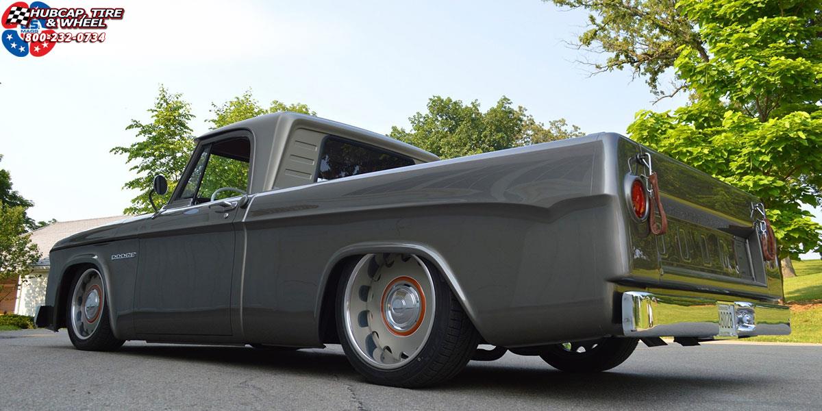 vehicle gallery/dodge d100 us mags heavy artillery u602 18X8  Custom wheels and rims