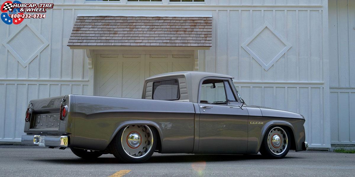 vehicle gallery/dodge d100 us mags heavy artillery u602 18X8  Custom wheels and rims