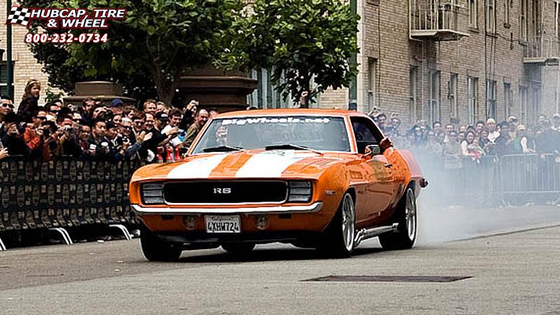 vehicle gallery/1969 chevrolet camaro foose nitrous se f300  Chrome wheels and rims