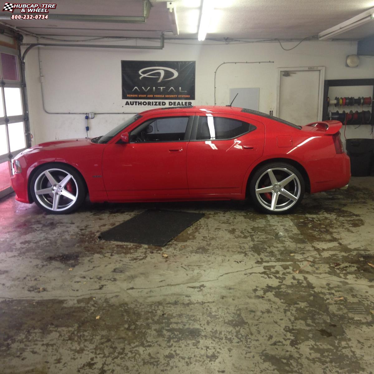 vehicle gallery/2009 dodge charger xd series km685 district 22x9   wheels and rims