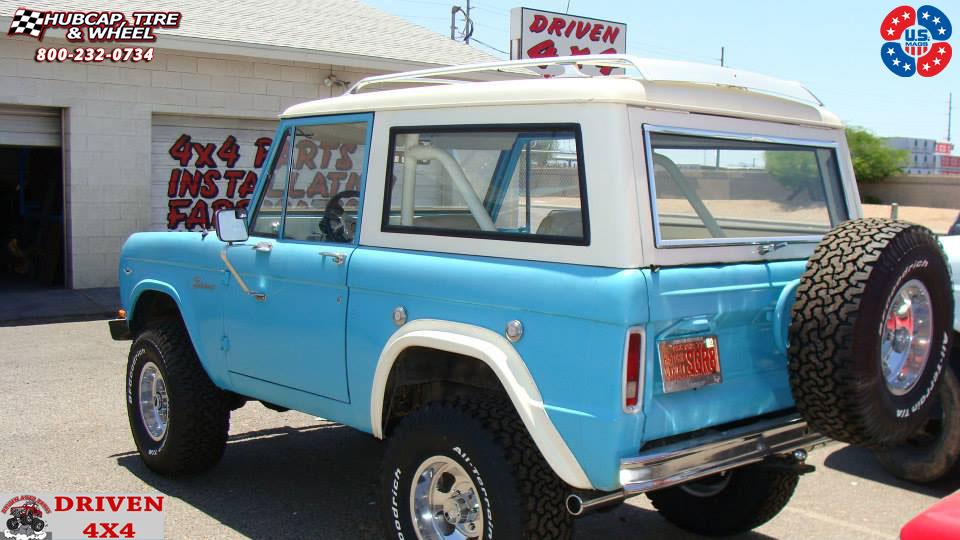 vehicle gallery/ford bronco us mags indy u101 truck 15X9  Polished wheels and rims