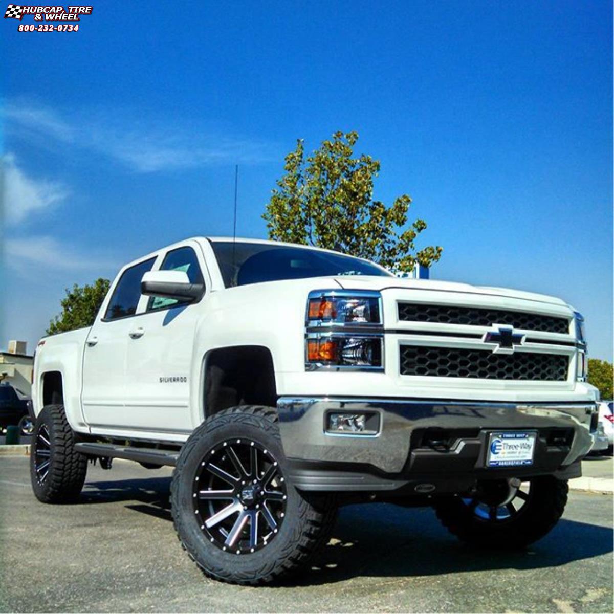 vehicle gallery/chevrolet silverado 1500 xd series xd818 heist   wheels and rims