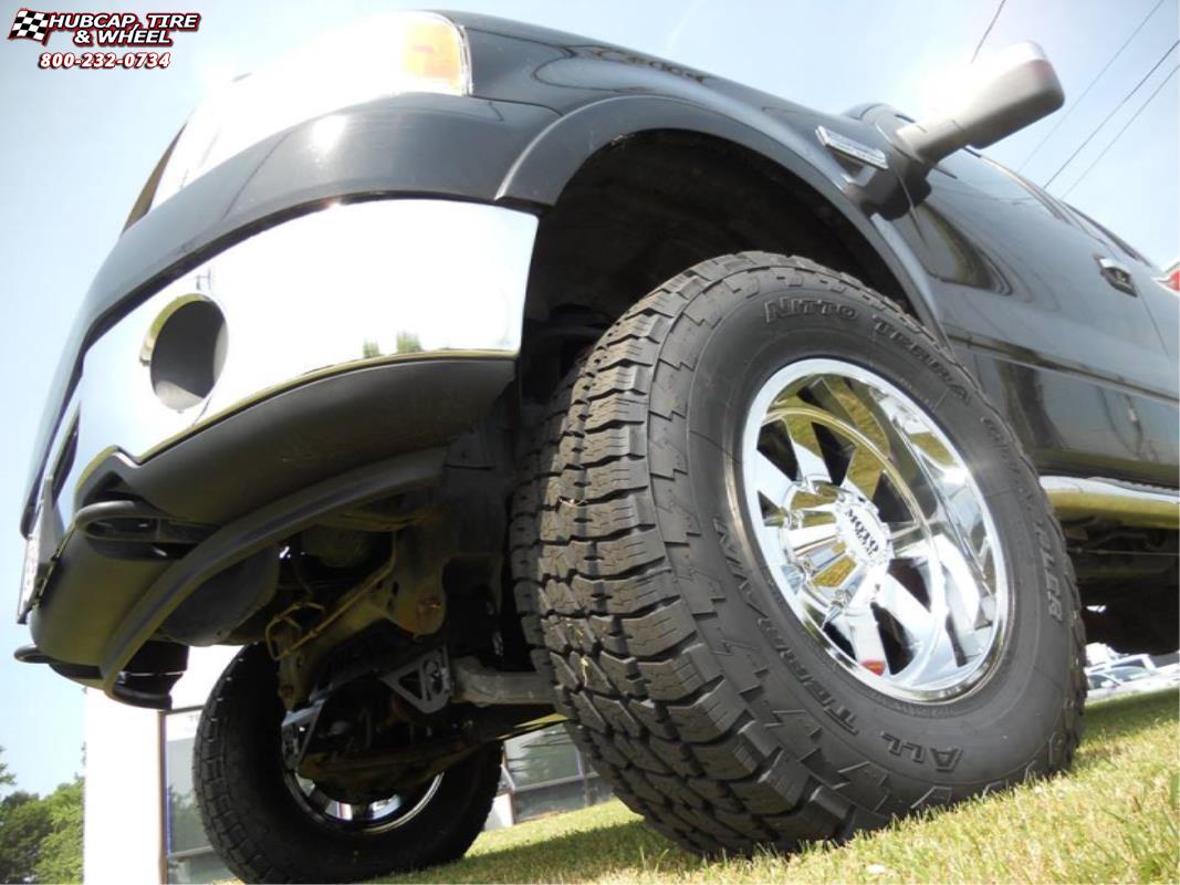 vehicle gallery/ford f 150 moto metal mo962  Chrome wheels and rims