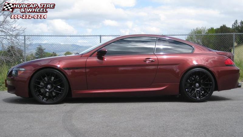 vehicle gallery/bmw m6 niche circuit m108 20x85  Black & Machined wheels and rims