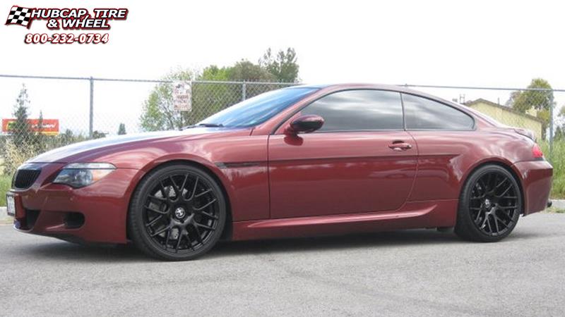vehicle gallery/bmw m6 niche circuit m108 20x85  Black & Machined wheels and rims