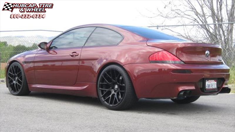 vehicle gallery/bmw m6 niche circuit m108 20x85  Black & Machined wheels and rims